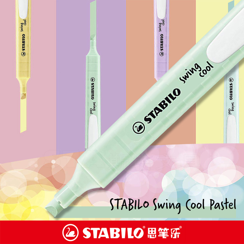 Stabilo Marker Boss - STABILO-Surligneur 275 Macaron, Marqueurs de Tête