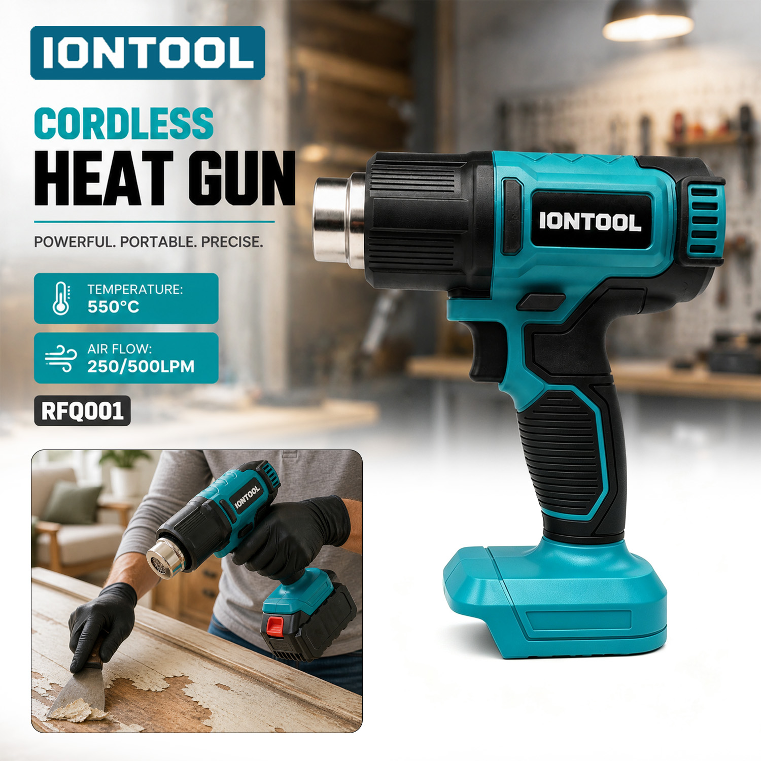 Heat Gun Small - Pistolet à air chaud sans fil