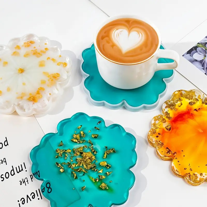 Geode Mold Silicone - Moule en résine DIY en forme