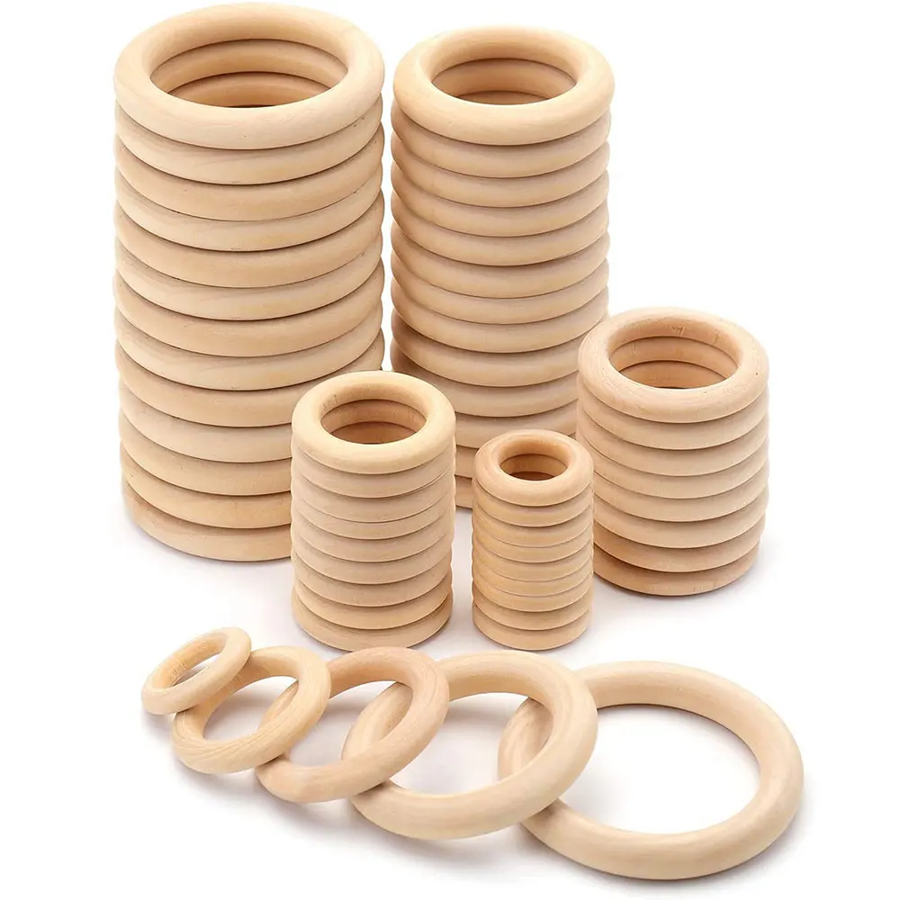Anneaux en bois massif non fin - Wood Ring Blank avis et prix
