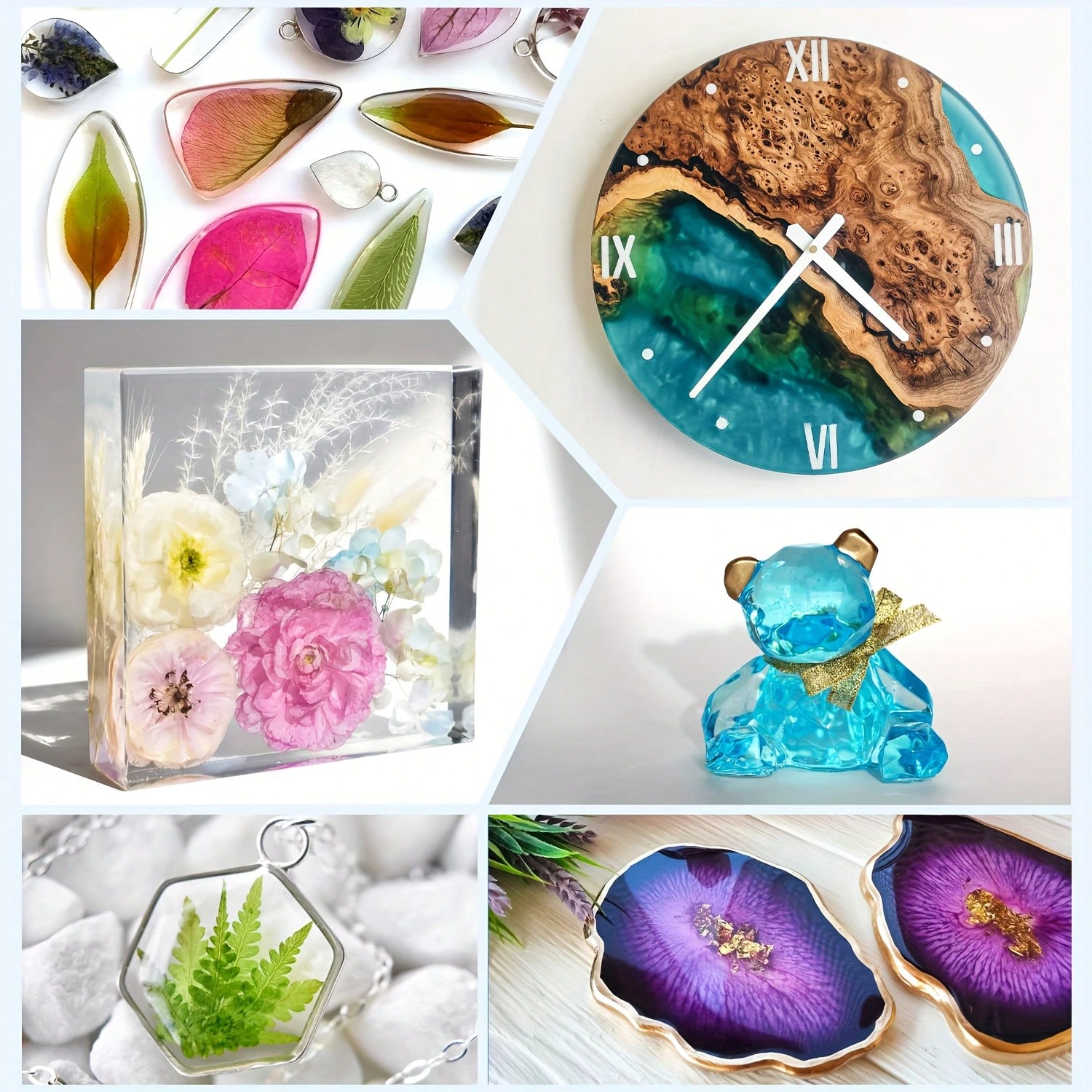Kit de résine époxy transparen - Resin Jewelry Kit avis et prix