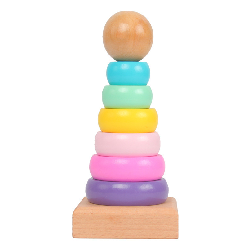 Tour arc-en-ciel pour enfants, - Wood Ring Blank avis et prix