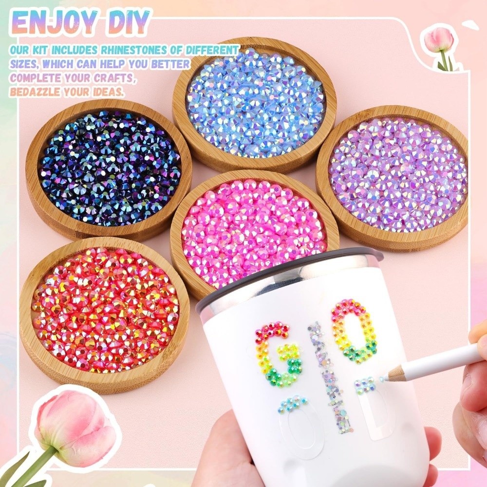 Kit de strass en résine multic - Resin Jewelry Kit avis et prix