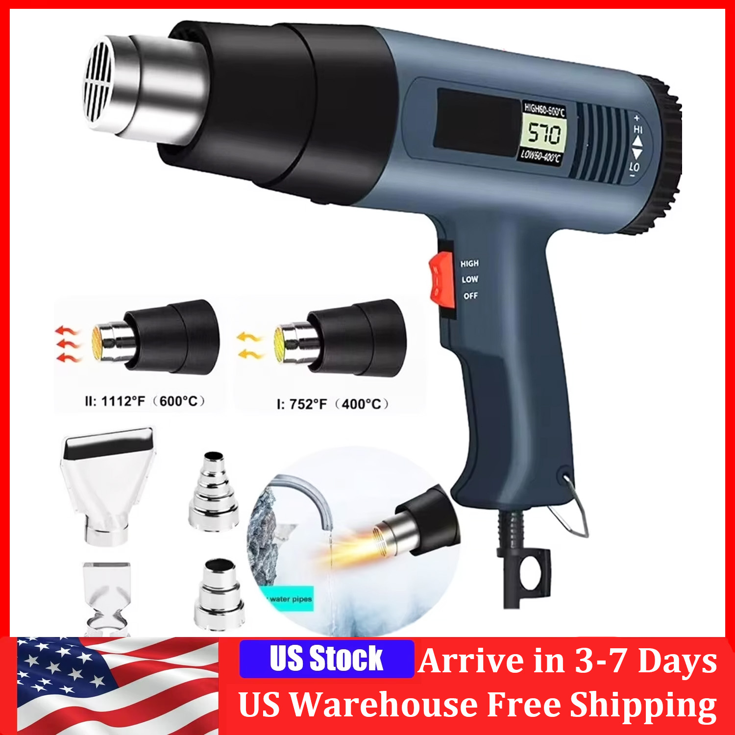 Pistolet thermique électrique  - Heat Gun Small avis et prix