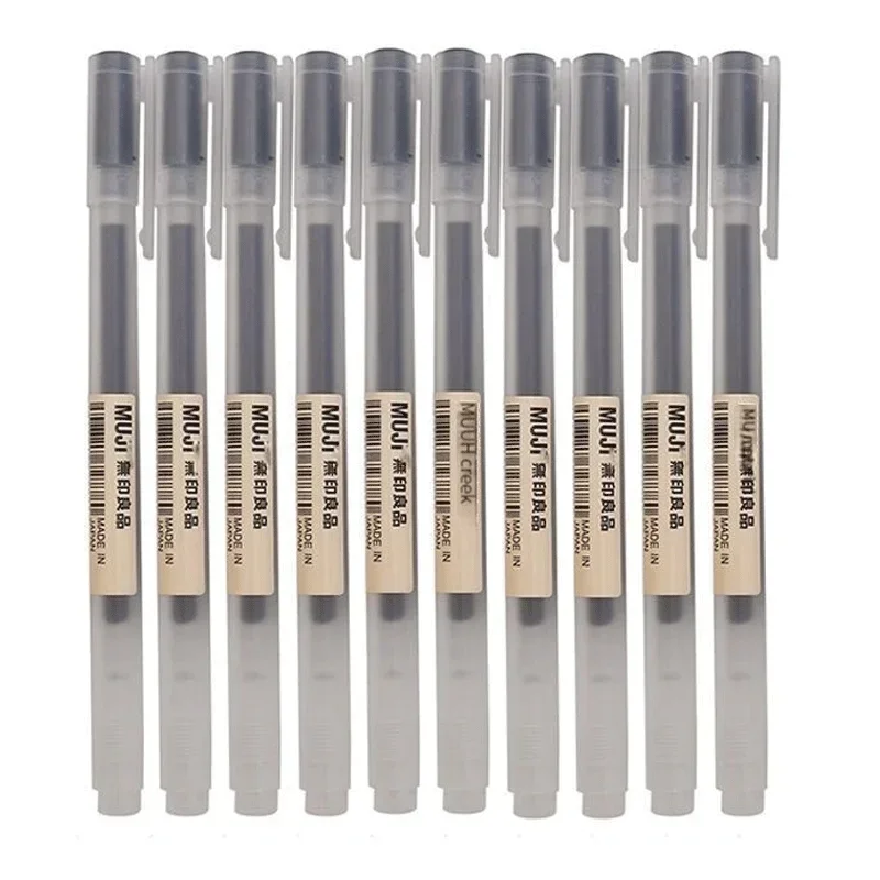 6/8 pièces/ensemble MUJIS styl - Muji Stationery Gel Pen avis et prix
