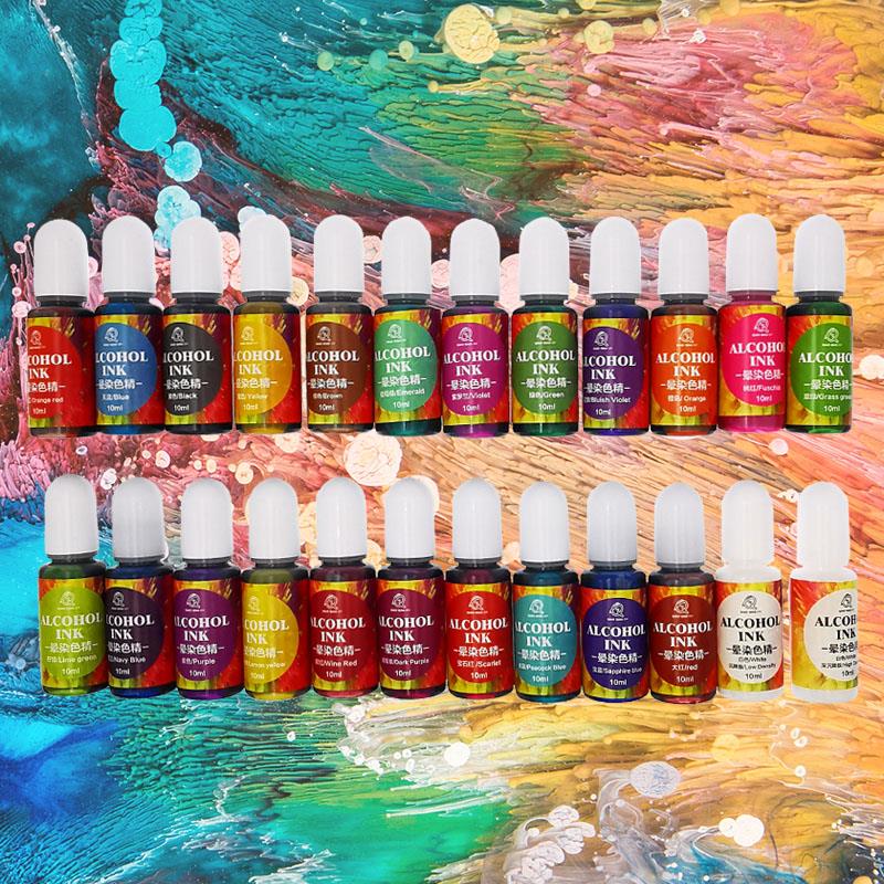 Encre à base d'alcool, 24 coul - Resin Dye Alcohol avis et prix